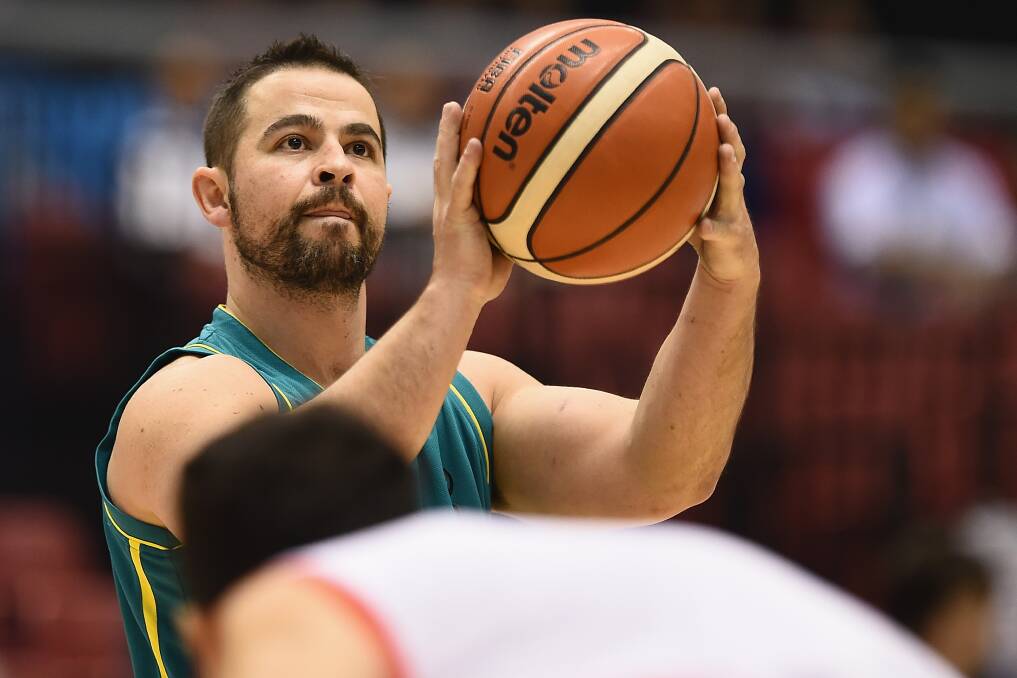 STUCK: Australian star Tristan Knowles who was unable to leave Victoria to make his return for the Wollongong Roller Hawks. Picture: Getty Images. 