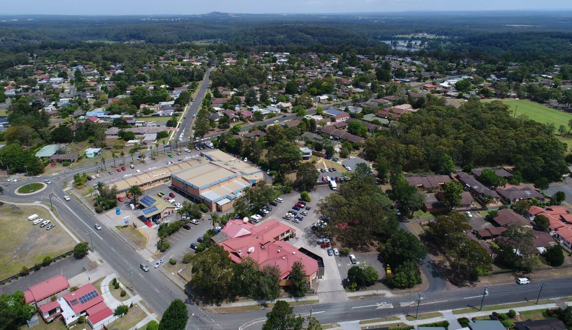 Aerial of the North Nowra Tavern. Photo: supplied.