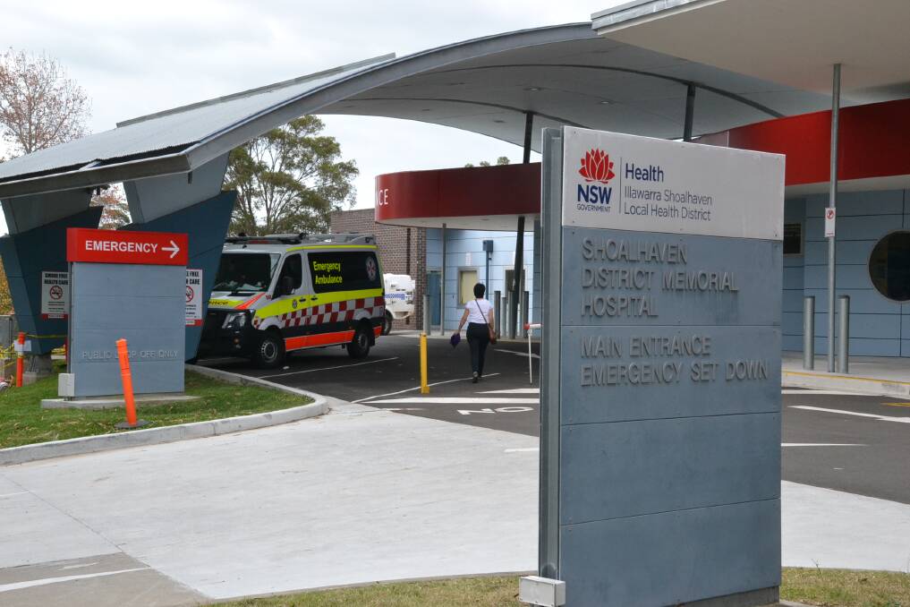 Limited: Stronger visitor restrictions have been put in place for Milton and Shoalhaven Hospitals. Photo: file. 