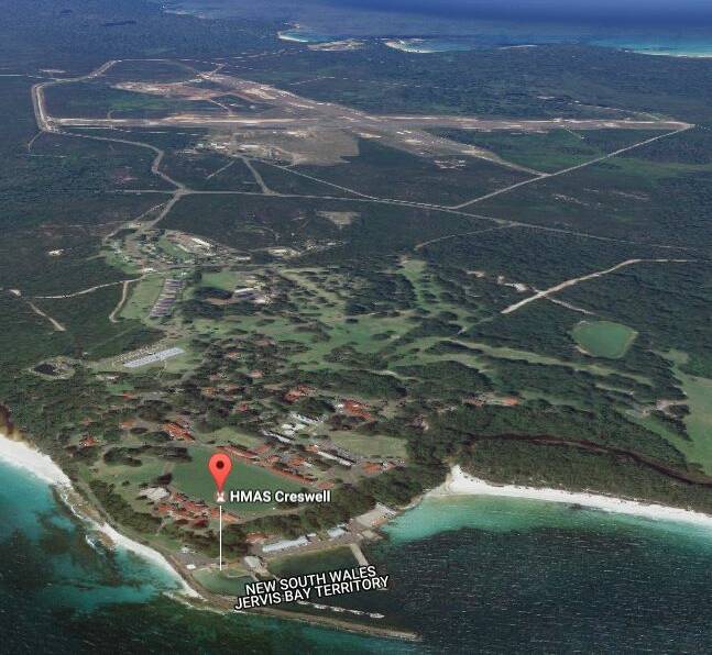 Creswell Jervis Bay Range Facility. Photo: Google Maps.