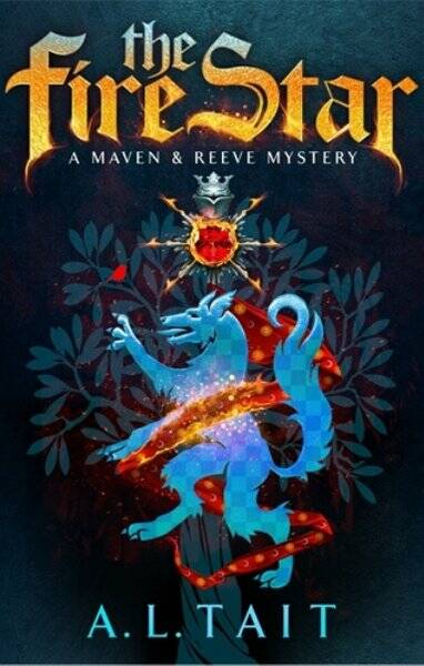 The cover of Allison Tait's new book The fire Star: A Maven & Reeve Mystery. 