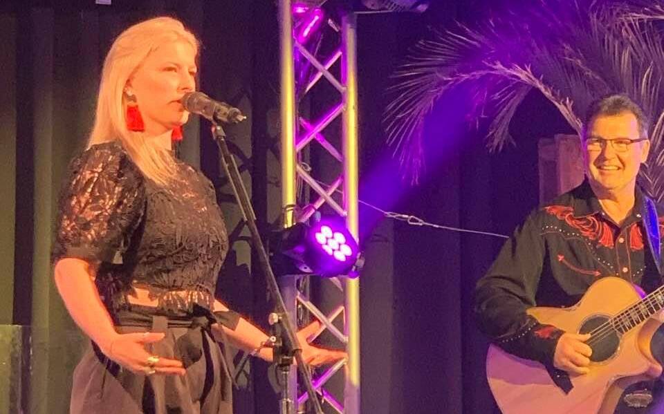 Emma Jene performing at the 2020 Tamworth Country Music Festival. Photo: supplied.