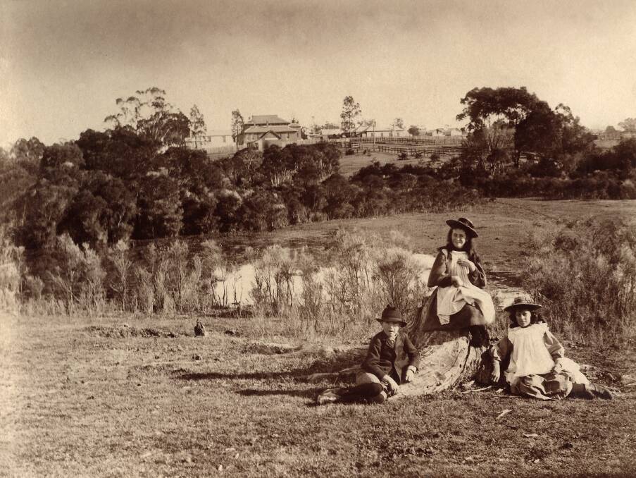 Redeveloped: An old photo of the Marriott Park site, known for a time as Hyam's Park after the first landholder.