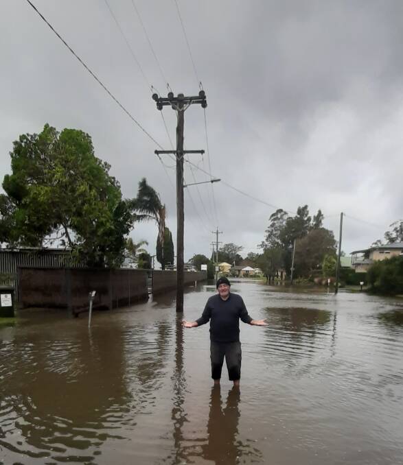 Floods impacted Sussex Inlet on Monday and Tuesday. Photos: Joe Farrugia.