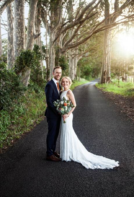 The lane's beautiful scenery has been featured in a number of wedding portraits. Photo: supplied. 