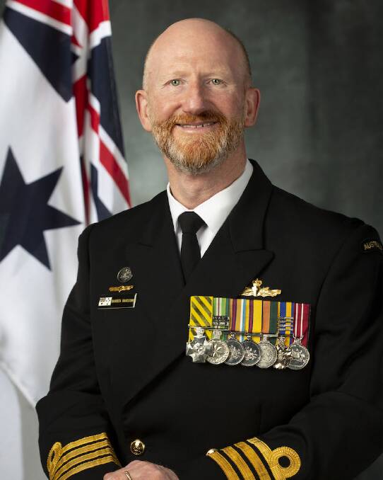 Member of the Order of Australia recipient Captain Warren Bairstow. Photo: Supplied. 
