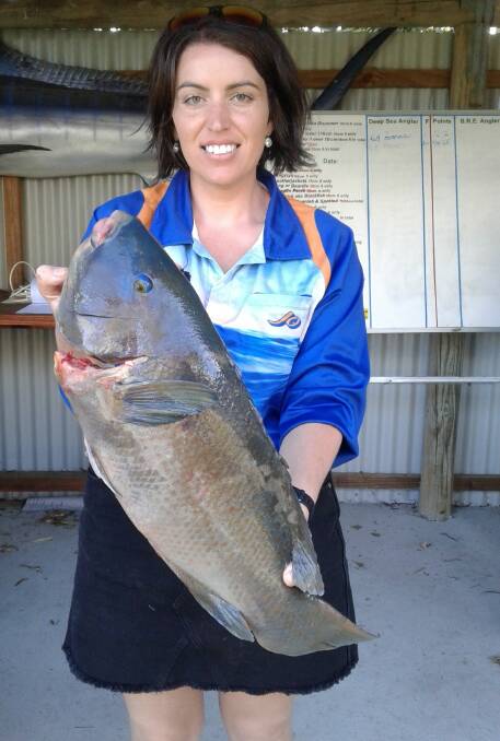 Well done to Joelene Paterson who weighed the largest fish, a groper at 4.2kg.