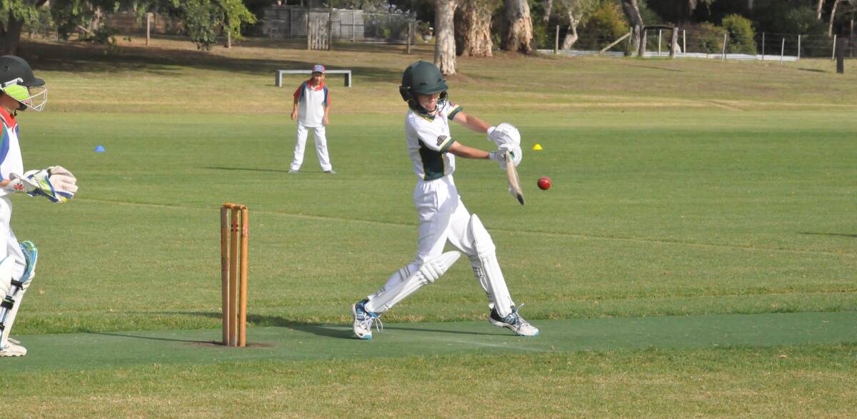 Matthew Higham was in great touch for Exservos and he made an impressive 53 runs.