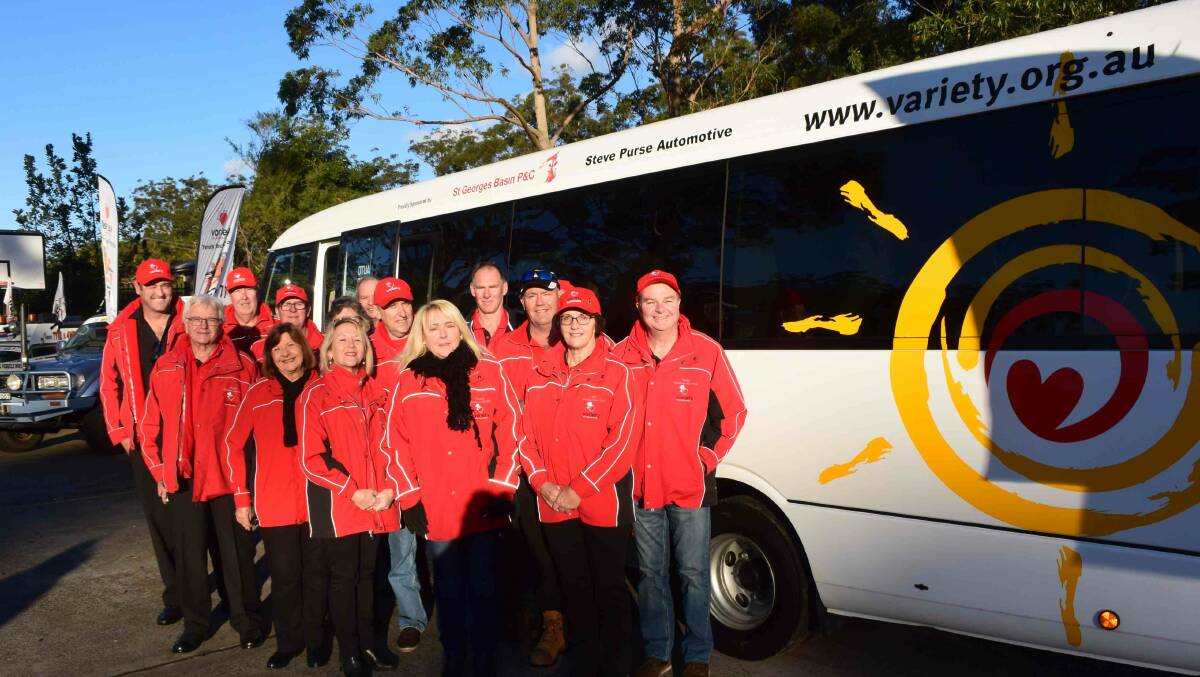 Variety donates bus to St Georges Basin Public School