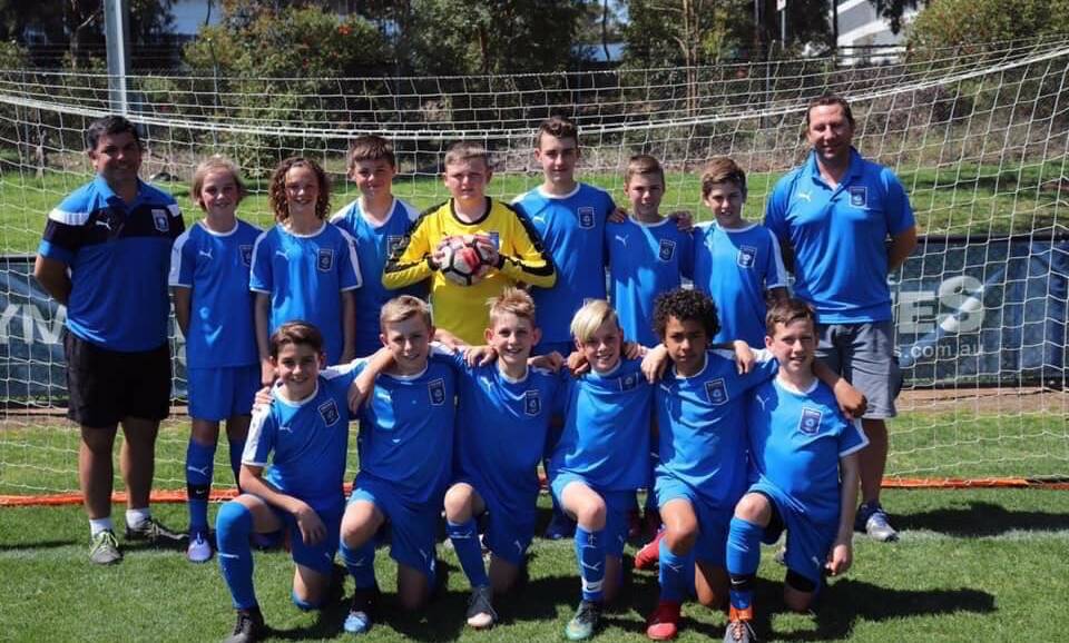 NSW Country Southern at the NSW Boys Under 12s State Titles for Football.