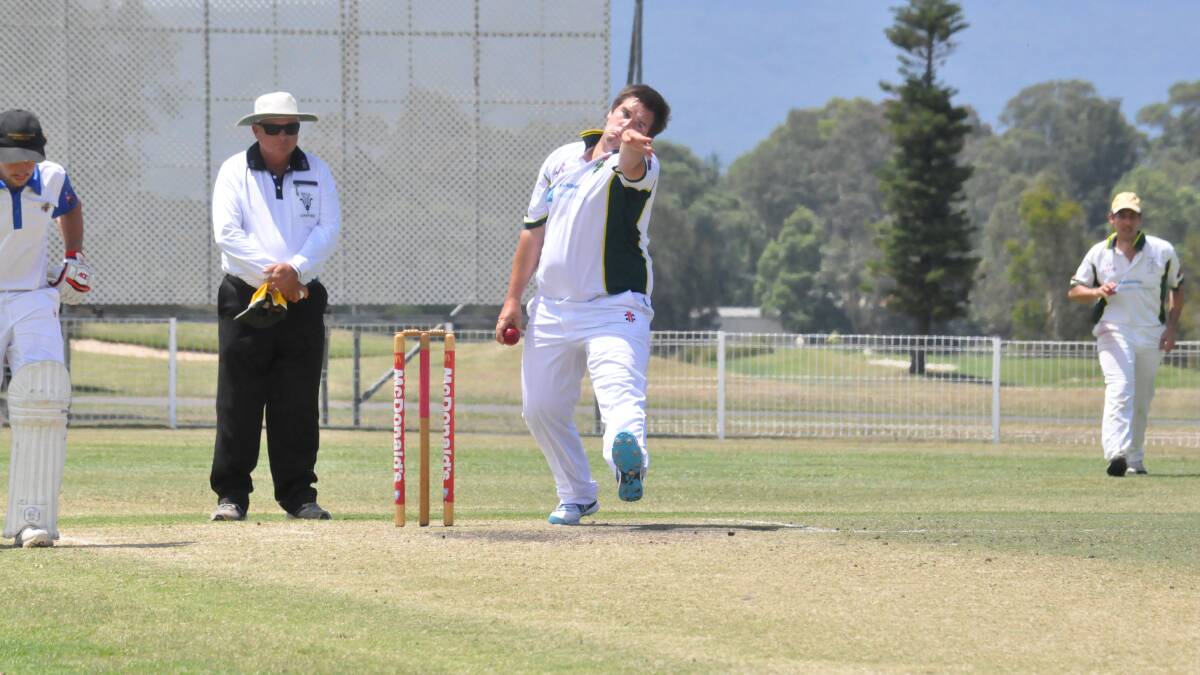 Dylan Higgins-Bell took both wickets for Ex-Servos in the tier two Twenty20 grand final on Sunday.