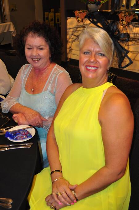 DAILY DOUBLE: Lyndall Browne (St Georges Basin) and Debbie Fraser (Tomerong) enjoy the race day.