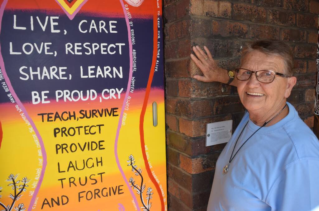Ann Frankham says live, care, love, respect, share, learn, teach, survive, protect, provide, laugh, trust and forgive sums up the  Shoalhaven Mental Health Fellowship's upcoming exhibition.