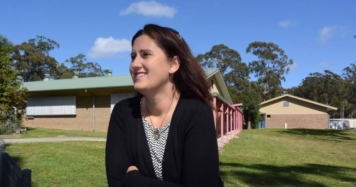Tracey Mandavy is still smiling following a recent announcement about the St Georges Basin School fence.