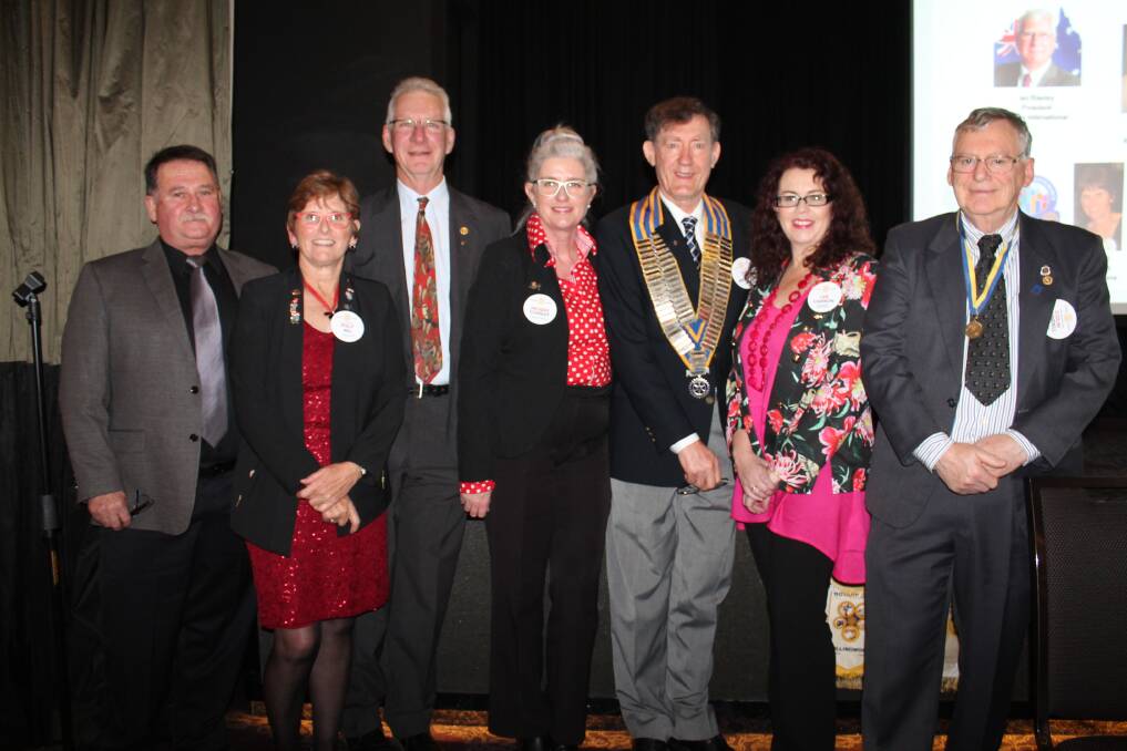 The 2018-19 Board of Rotary Nowra is (from left to right) Rob Russell, Polly Hill, Graeme Cord, Jacquie Cousley, Phil Presgrave, Deb Cashion and Colin Blundell.