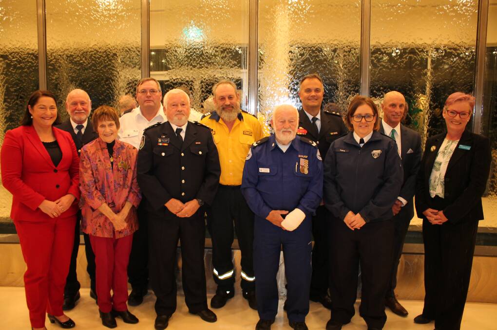Shoalhaven emergency services personnel honoured.