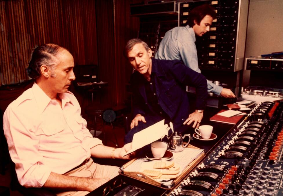 Working with Henry Mancini on John Laws “poetry” album late 70s