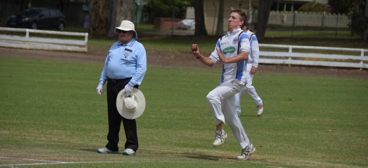 Damian Spelta took four Bomaderry wickets on Saturday.