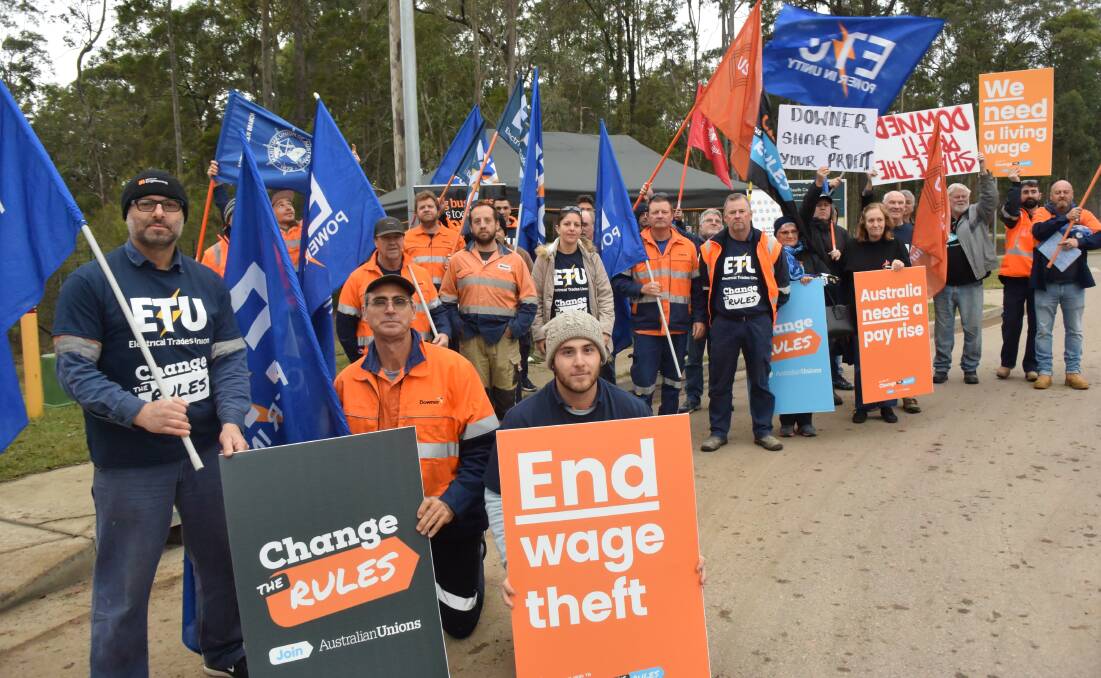 Workers call for fair pay