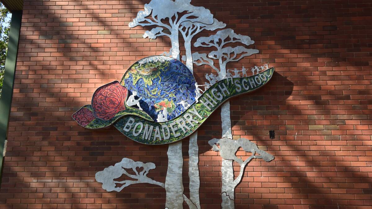 Beauty optimism and hope flows from Bomaderry High's artwork
