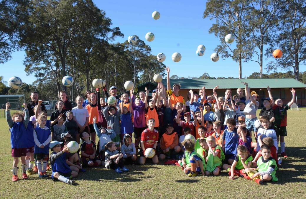 Shoalhaven Football Assocation's clinic at Ison Park South Nowra