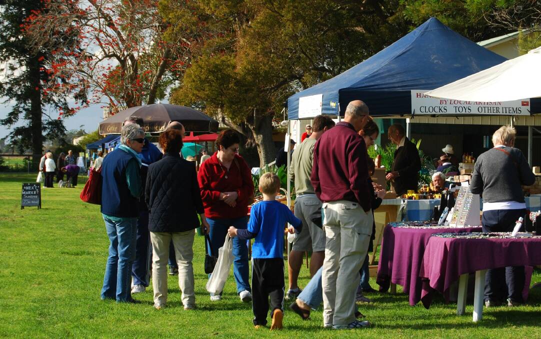 The Shoalhaven Potters monthly craft market next to the Pyree Village Hall, Greenwell Point Road are always popular.