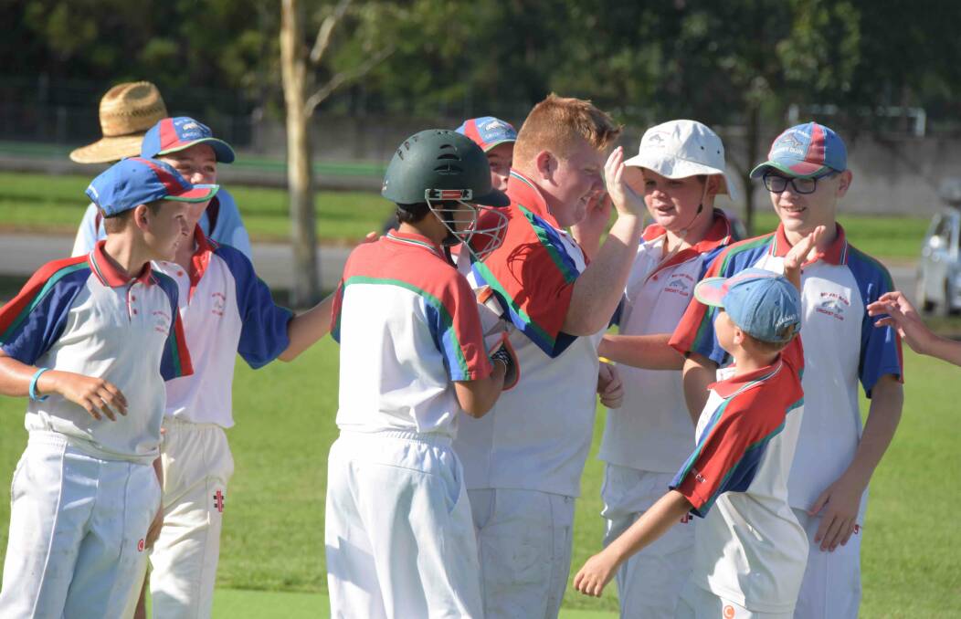 Shoalhaven District Junior Cricket Association game day