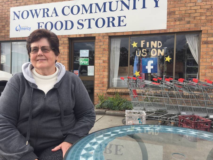 Helen Esdaile hopes someone will take over the running of the Nowra Community Food Store.