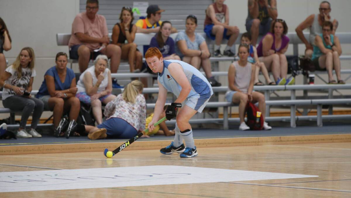Sam Wright-Smith is looking forward to defending his home court at the Australian Indoor Hockey Championships in January.