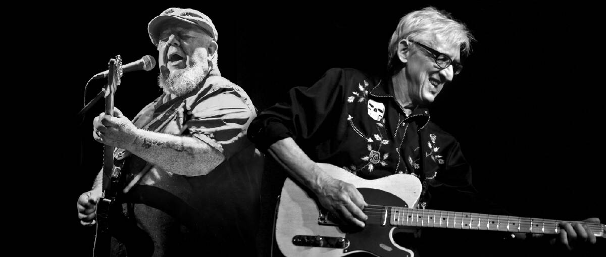 Redd Volkaert and Bill Kirchen to perform in the Milton Theatre. Picture supplied 