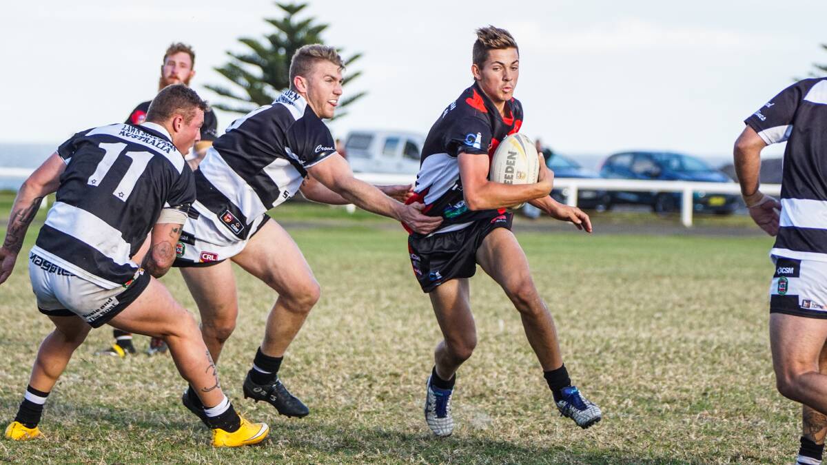 Kiama's Cameron Vazzoler is in the Illawarra South Coast Dragons Under 23s train-on squad.
