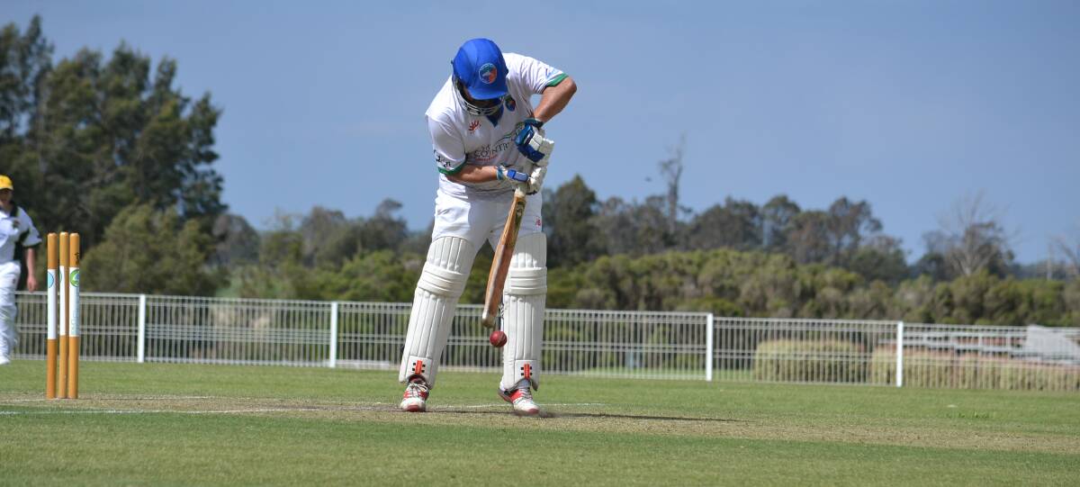 Bay and Basin's Tom Mason was out cheaply on Saturday.