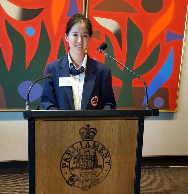 Nowra Anglican College student Olivia Alldrick has a passion for peace and unity.