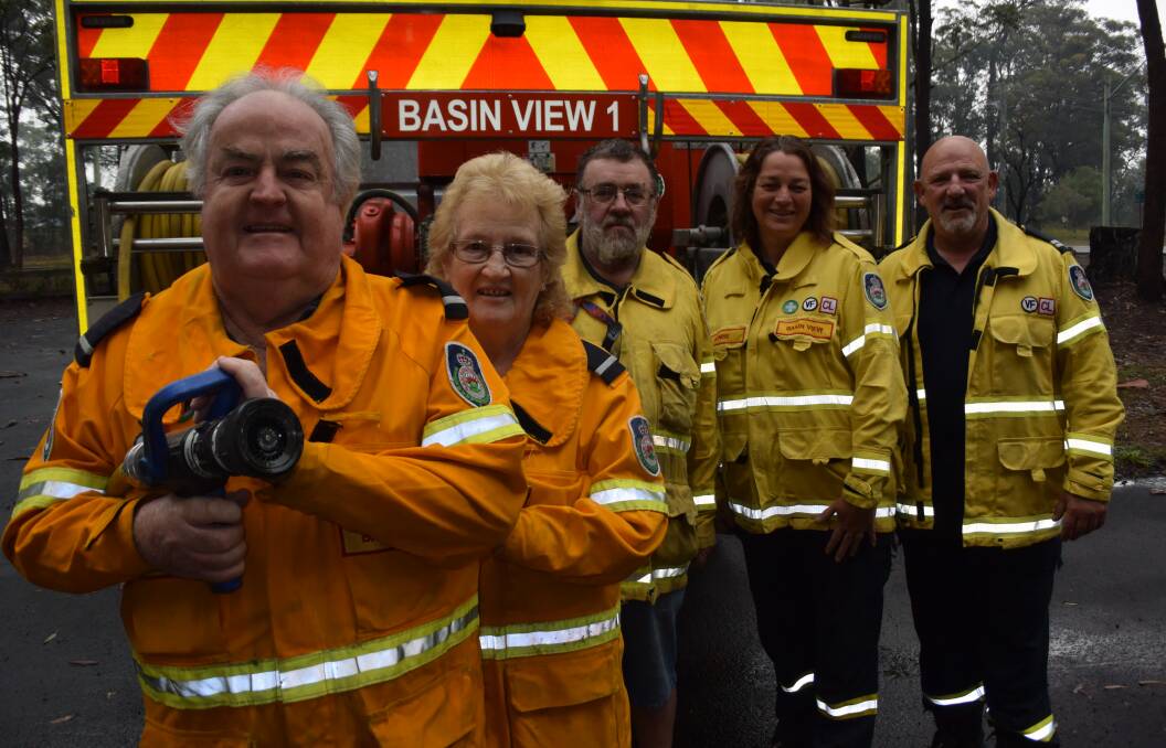 Rick, Carolyn, Danny, Denise and Dave from the Basin View RFS look forward to meeting you.