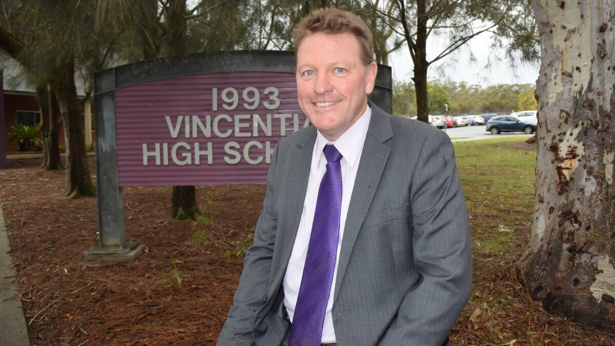 New principal loves his school