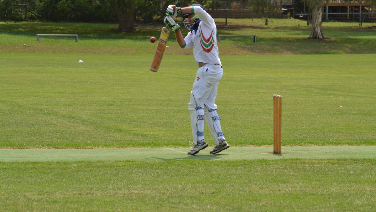 Stu Dryburgh made 22 runs for Bay and Basin against Nowra.
