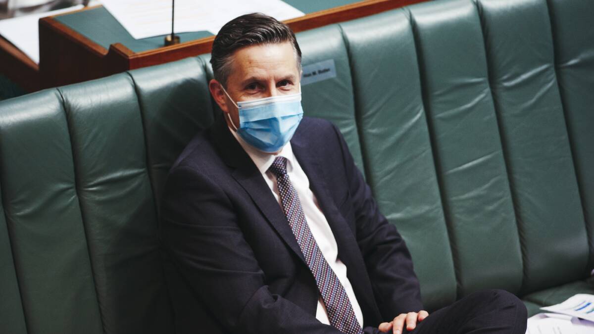 Labor's health spokesman Mark Butler has described Mr Christensen as a "menace to public health". Picture: Dion Georgopoulos