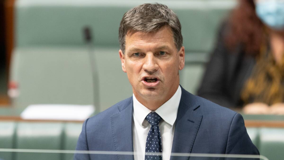 Energy and Emissions Reduction Minister Angus Taylor Picture: Sitthixay Ditthavong