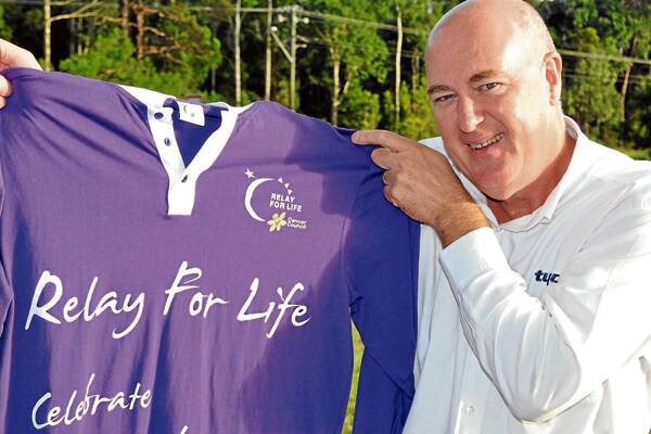 GETTING READY: Greg Brennan is looking forward to this weekend’s Relay For Life. Photo: DAMIAN McGILL