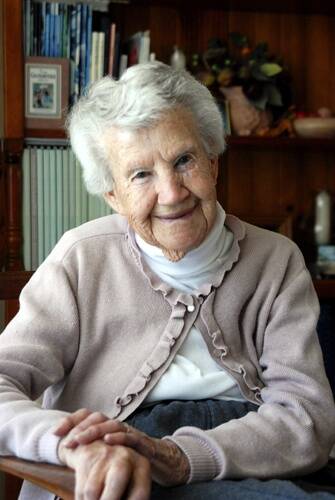 MEMORY LANE: Merle Howlett has fond memories of her 70 years in the Pyree Red Cross.