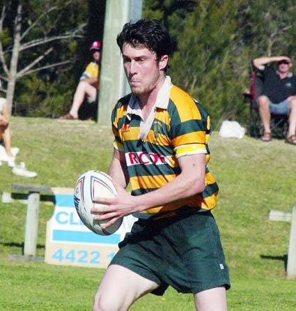 WILLPOWER: Chris Brien, who has serious heart abnormalities, still managed to star in the Shoalhaven Rugby Club’s first grade grand final in 2008.