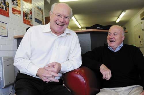 NEW HORIZONS: Alan Mulley, left, and Milton Lay from the Shoalhaven Area Consultative Committee will be winding up the committee’s operations next month after 14 years.