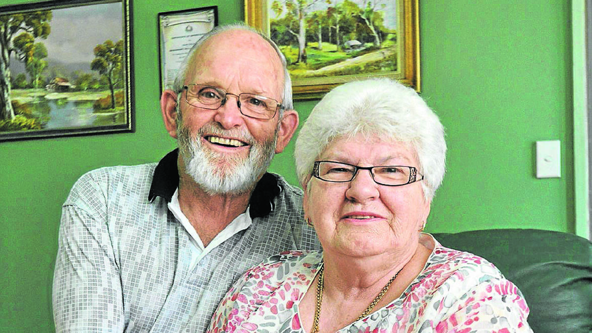 GOLDEN ANNIVERSARY: John and Mavis Creasey from Bomaderry recently celebrated 50 years of marriage.