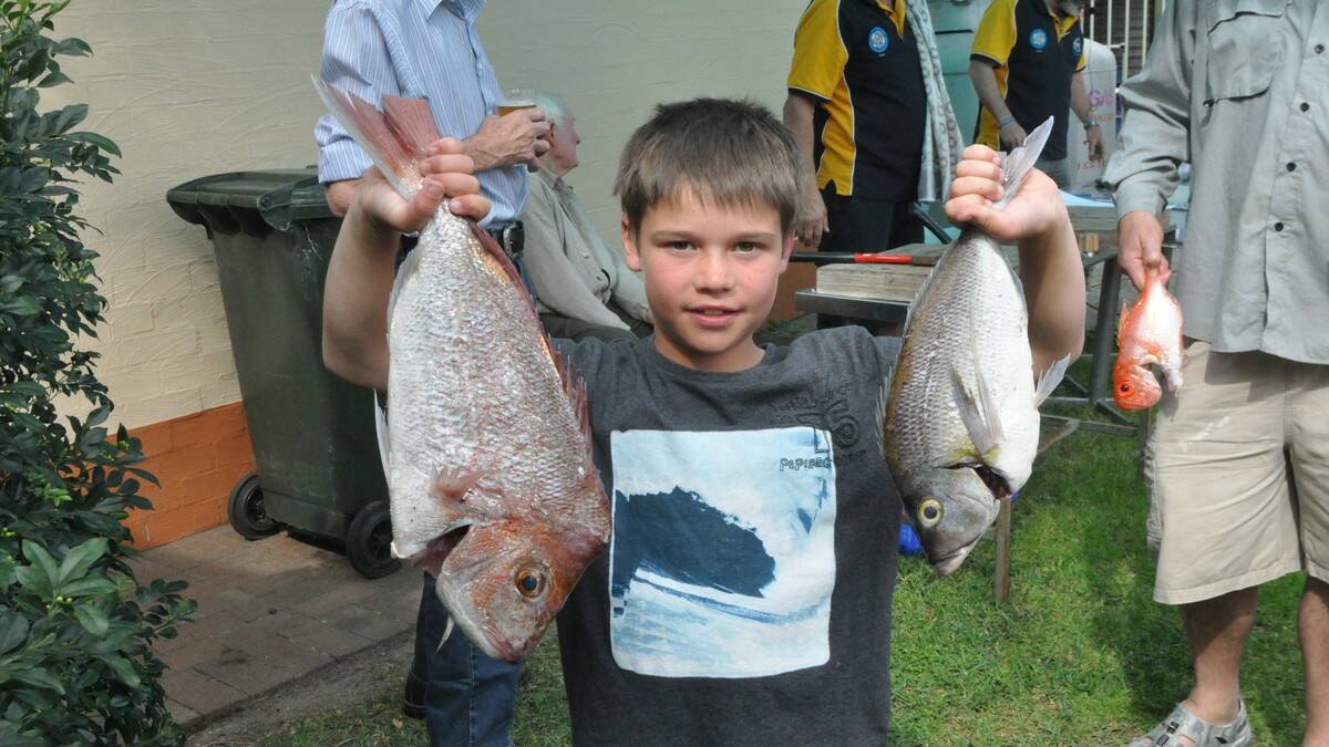 IT'S CATCHING: There were anglers galore and fish galore at the Tomakin Sports and Social Club