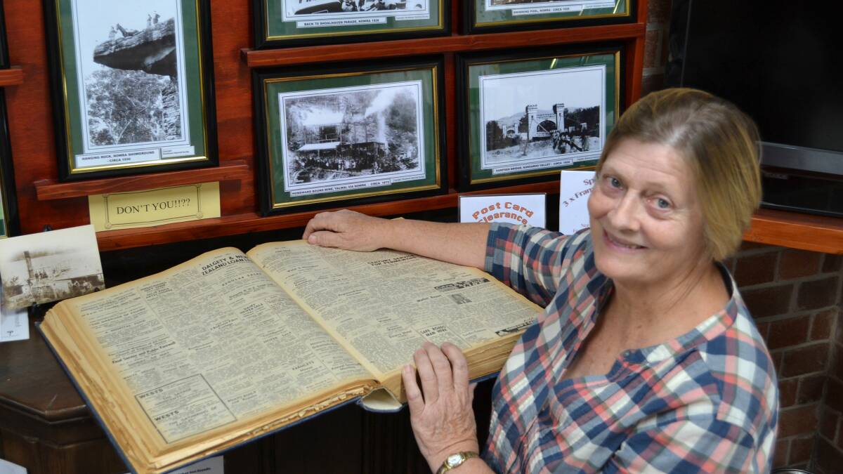 MEMORY LANE: Shoalhaven Historical Society president Lynne Allan hopes for a stronger historical interest in the local community.