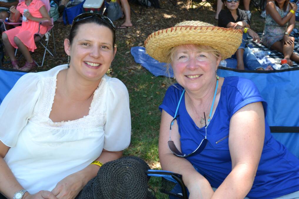 RED HOT SUMMER TOUR: Pictured at the Red Hot Summer Tour Maria Heffill from Pyree and Kerrin Warne from Nowra.