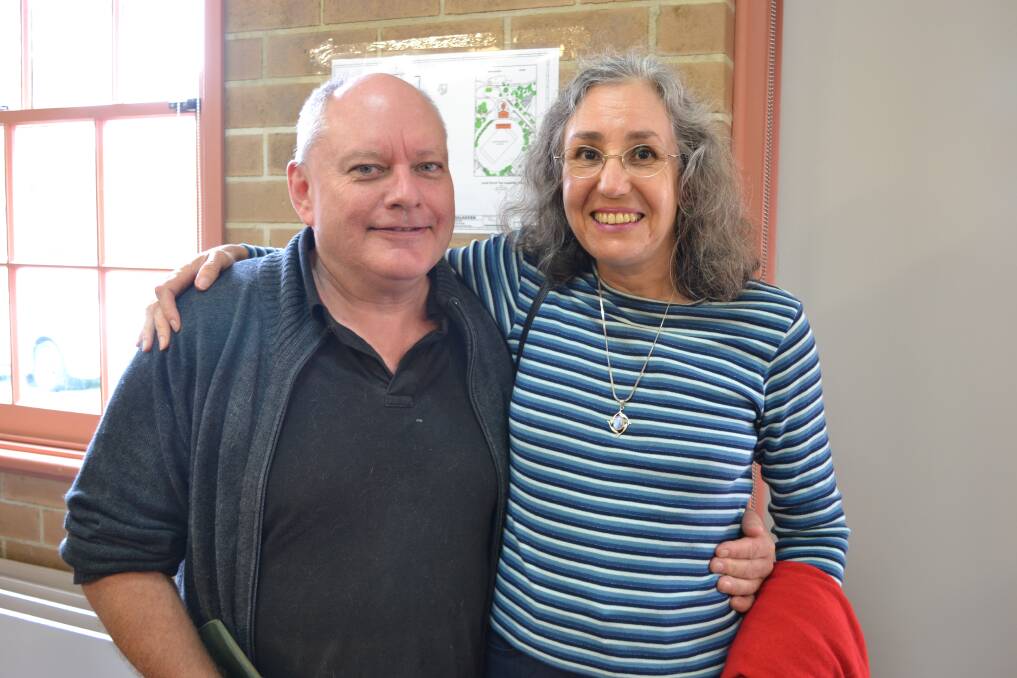 OUT AND ABOUT: Tony and Christa Watkin from Nowra enjoying themselves at the 2014 Shoalhaven International Women’s Day Awards held at Nowra Showground on Saturday.