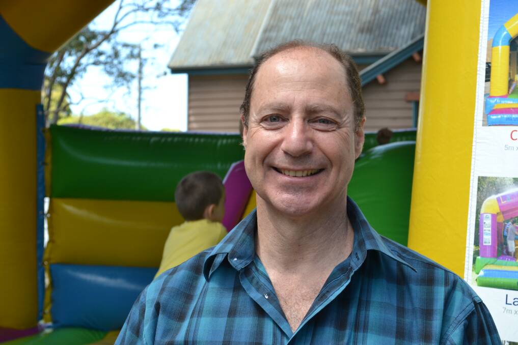 LOCAL MINISTER: Ray Goldman is glad everyone is having a good time at the Huskisson Anglican Church Free Christmas Family Fun Time on Sunday, December 8. 