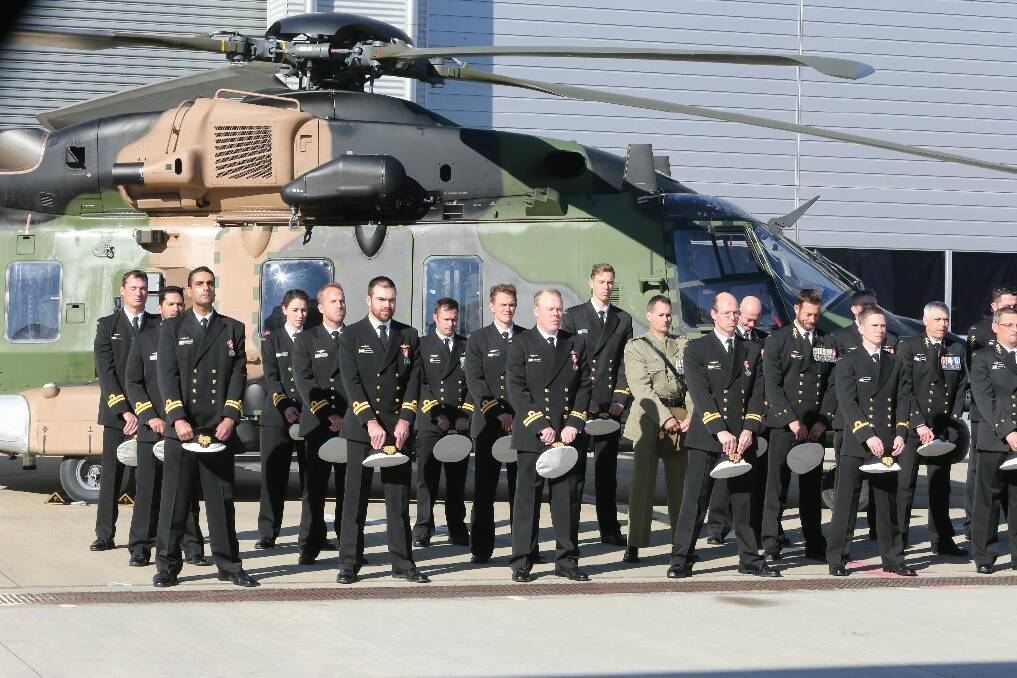 The navy’s new 808 Squadron has been officially commissioned at HMAS Albatross.