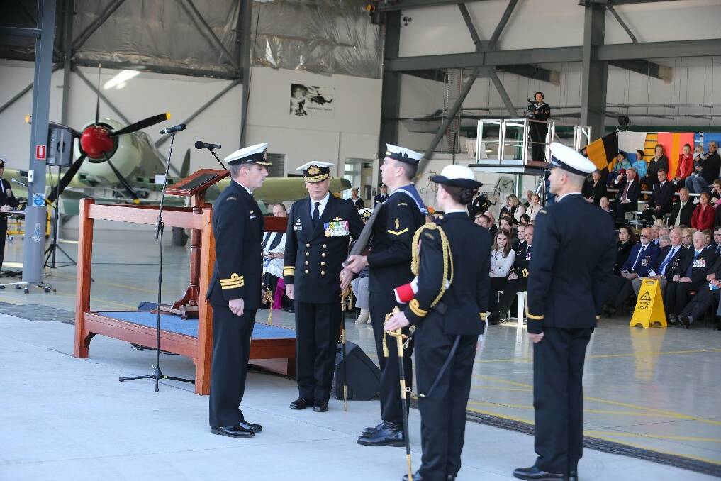 The navy’s new 808 Squadron has been officially commissioned at HMAS Albatross.